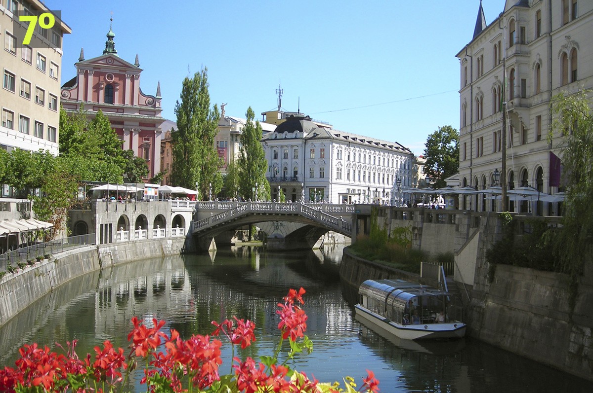 Ljubljana, Eslovênia / Wikimedia