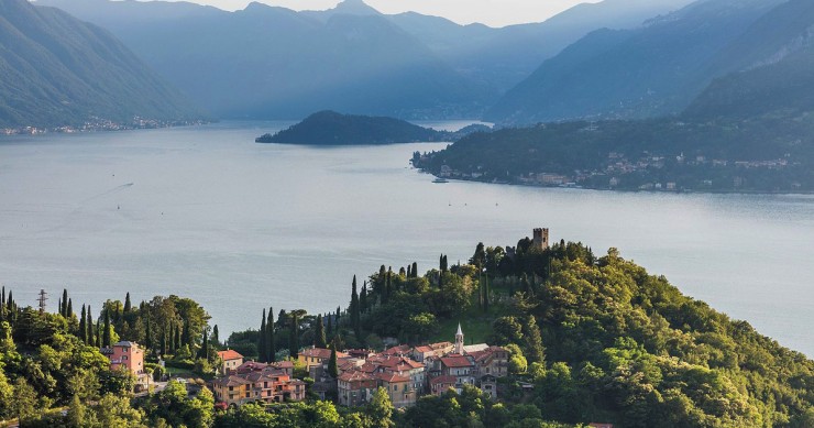 El Lago de Como es uno de los destinos predilectos de los famosos en Italia / Wikipedia