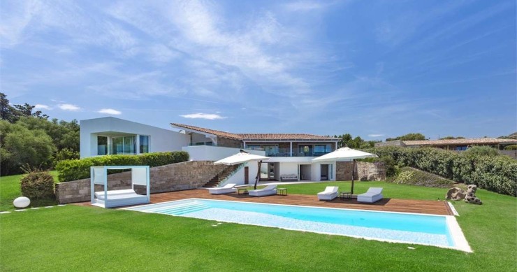 This new-build villa is for sale in Sardinia