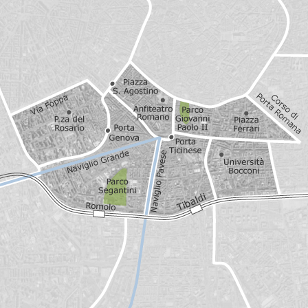 Map Of Navigli Bocconi Milano Homes For Sale Idealista