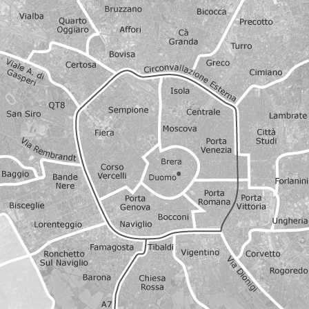 Mappa Di Milano Comuni Con Annunci Di Case In Vendita Idealista